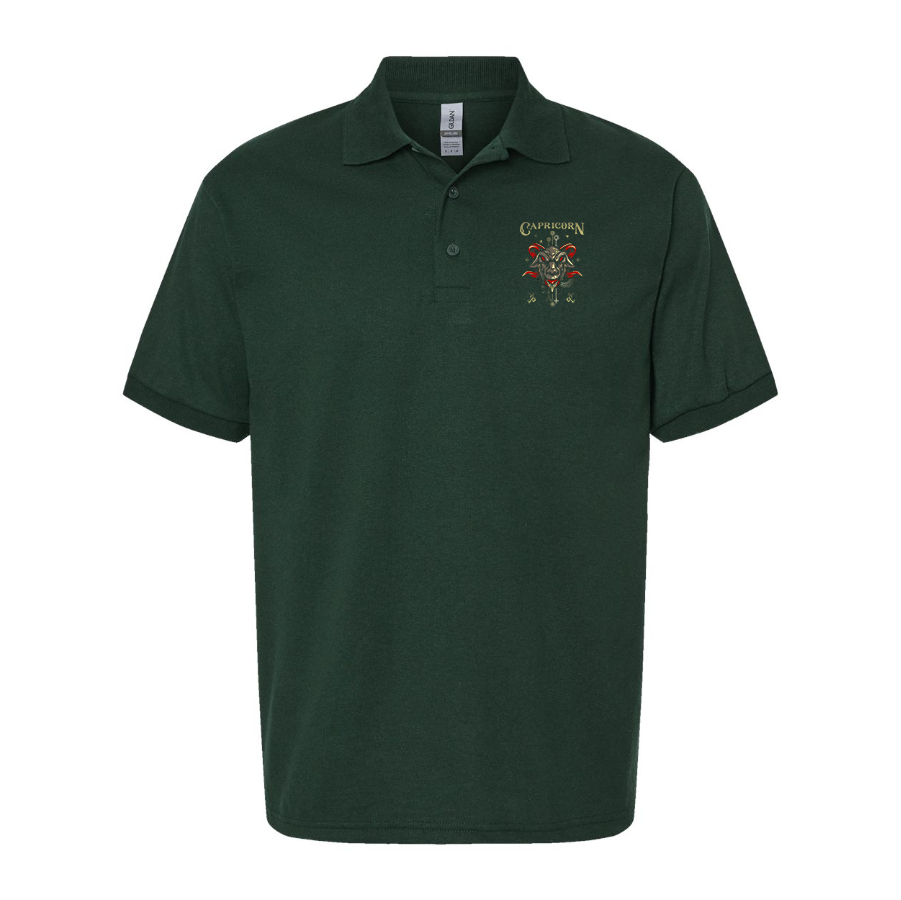 Men's Capricorn Zodiac Dry Blend Polo