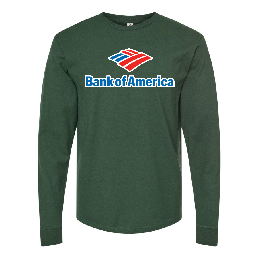 Men's Bank Of America Long sleeves T-Shirt