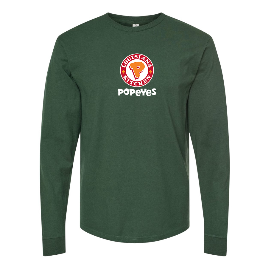 Men's Popeyes Louisiana Kitchen Long sleeves T-Shirt