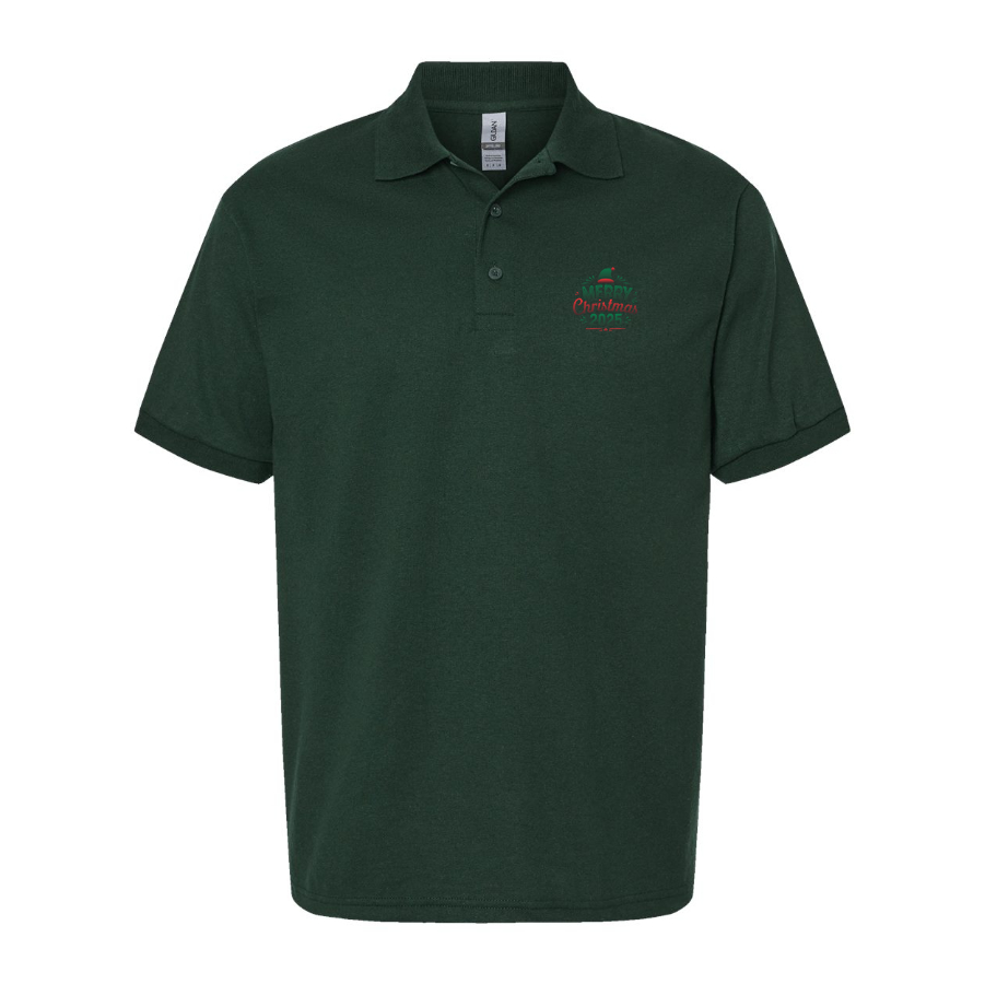 Men's Merry Christmas 2025 Dry Blend Polo