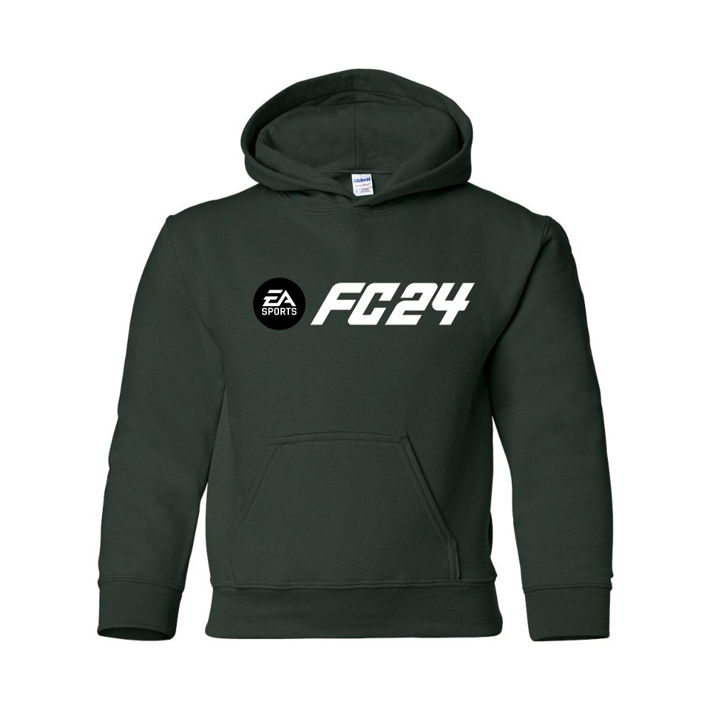 Youth's EA Sports FC 24  Gildan Heavy Blend Hooded Sweatshirt
