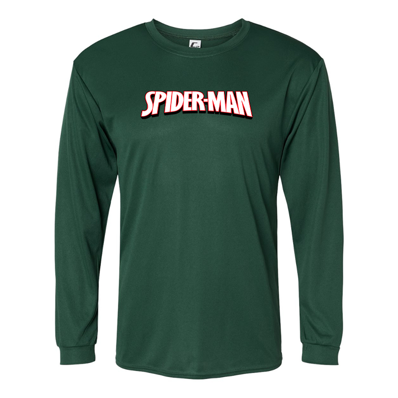 Spider Man Sport Performance Long Sleeve T-Shirt