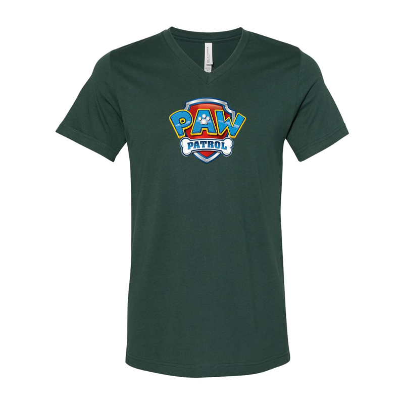 Paw Patrol BELLA  CANVAS  Jersey V-Neck Tee