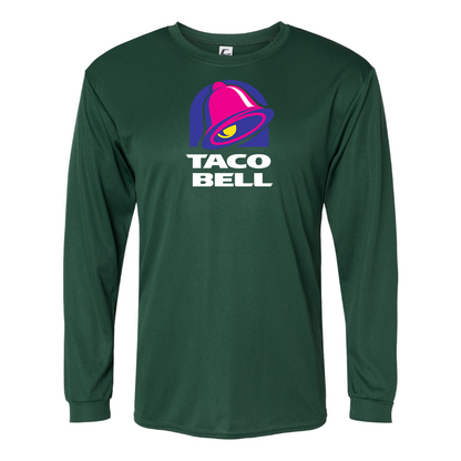 Men's Taco Bell  Polyester Long Sleeve T-Shirt