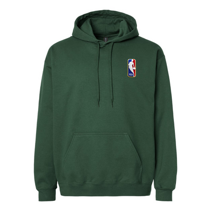 Men's NBA Embroidered Gildan Softstyle Midweight Hooded Sweatshirt