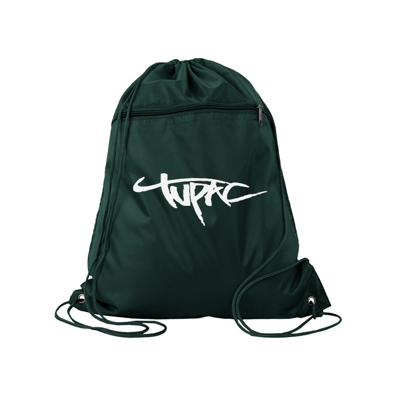 Tupac Q-Tees  Polyester Cinchpack