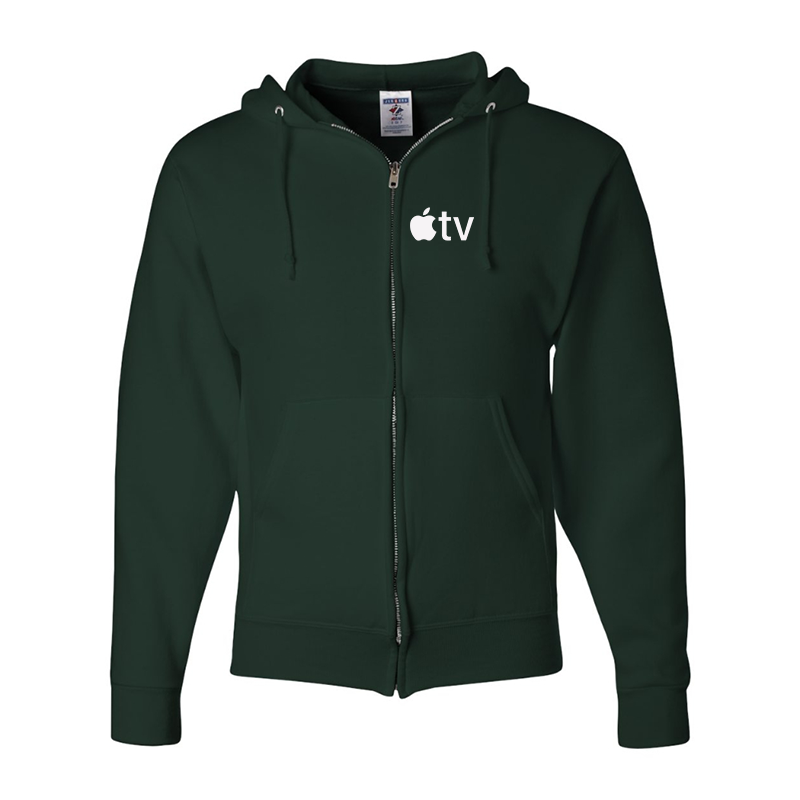 Men's Apple TV JERZEES NuBlend Full Zip Hooded Sweatshirt