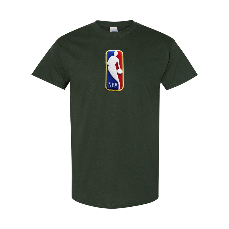 Men's NBA Embroidered Gildan Heavy Cotton T-Shirt