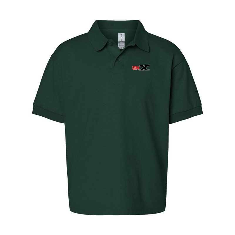 Youth's GN X Gildan Dry Blend Jersey Polo