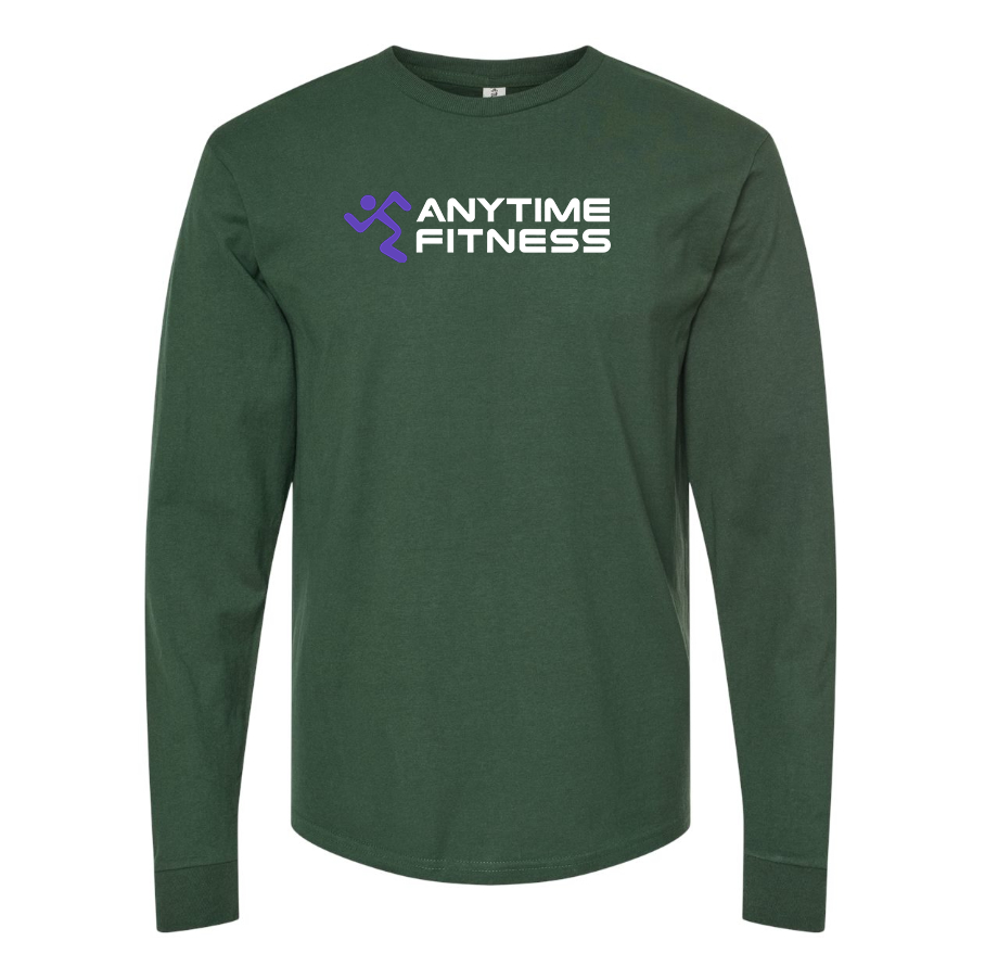 Men's Anytime Fitness Gym  Long sleeves T-Shirt