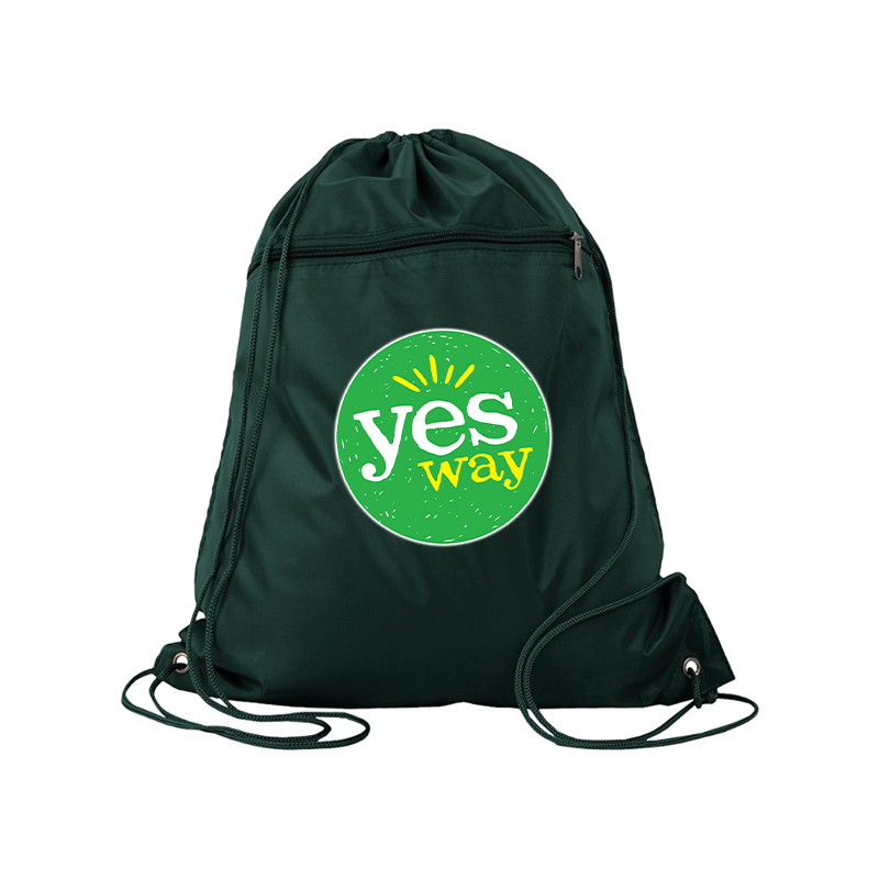 Yes Way  Q-Tees  Polyester Cinchpack