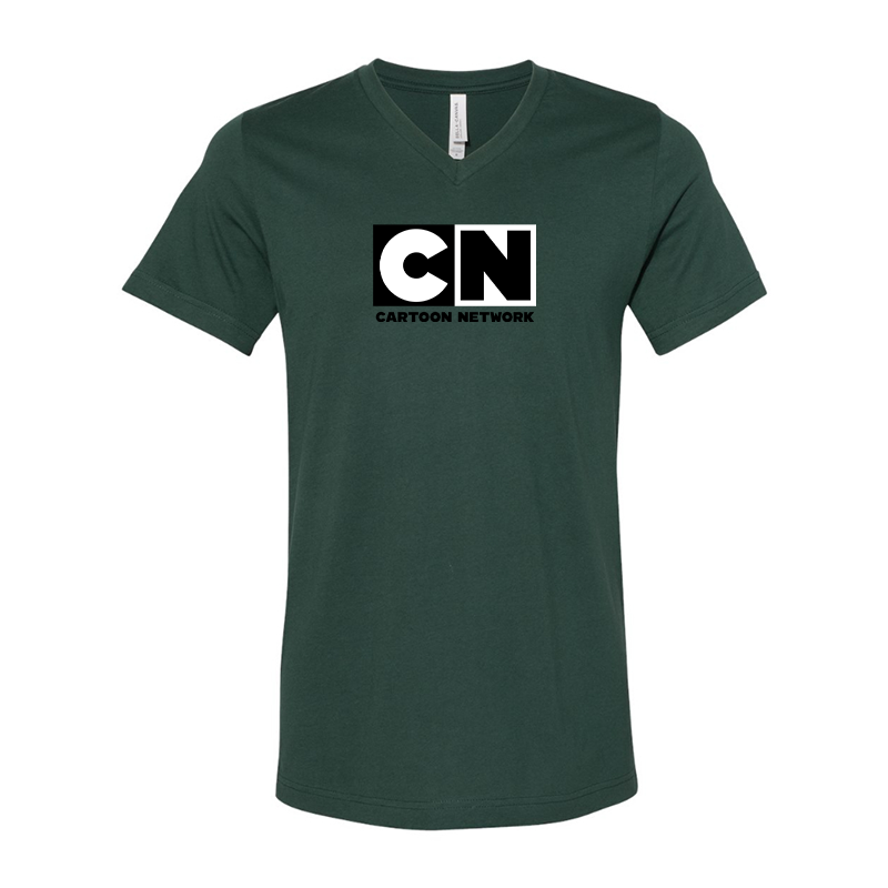 Cartoon Network BELLA  CANVAS  Jersey V-Neck Tee
