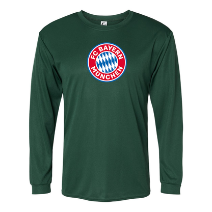 Men's FC Bayern Munich Polyester Long Sleeve T-Shirt