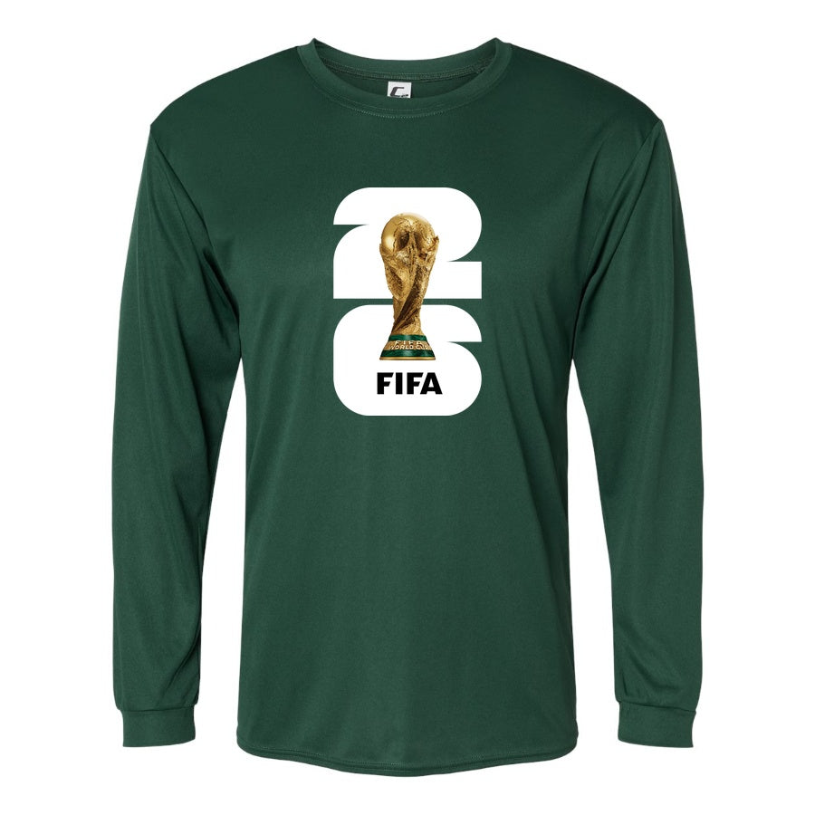Men's Fifa World Cup 2026 Polyester Long Sleeve T-Shirt