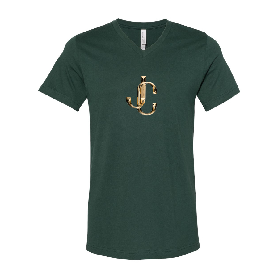 Jimmy Choo BELLA  CANVAS  Jersey V-Neck Tee