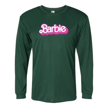 Men's Barbie Polyester Long Sleeve T-Shirt