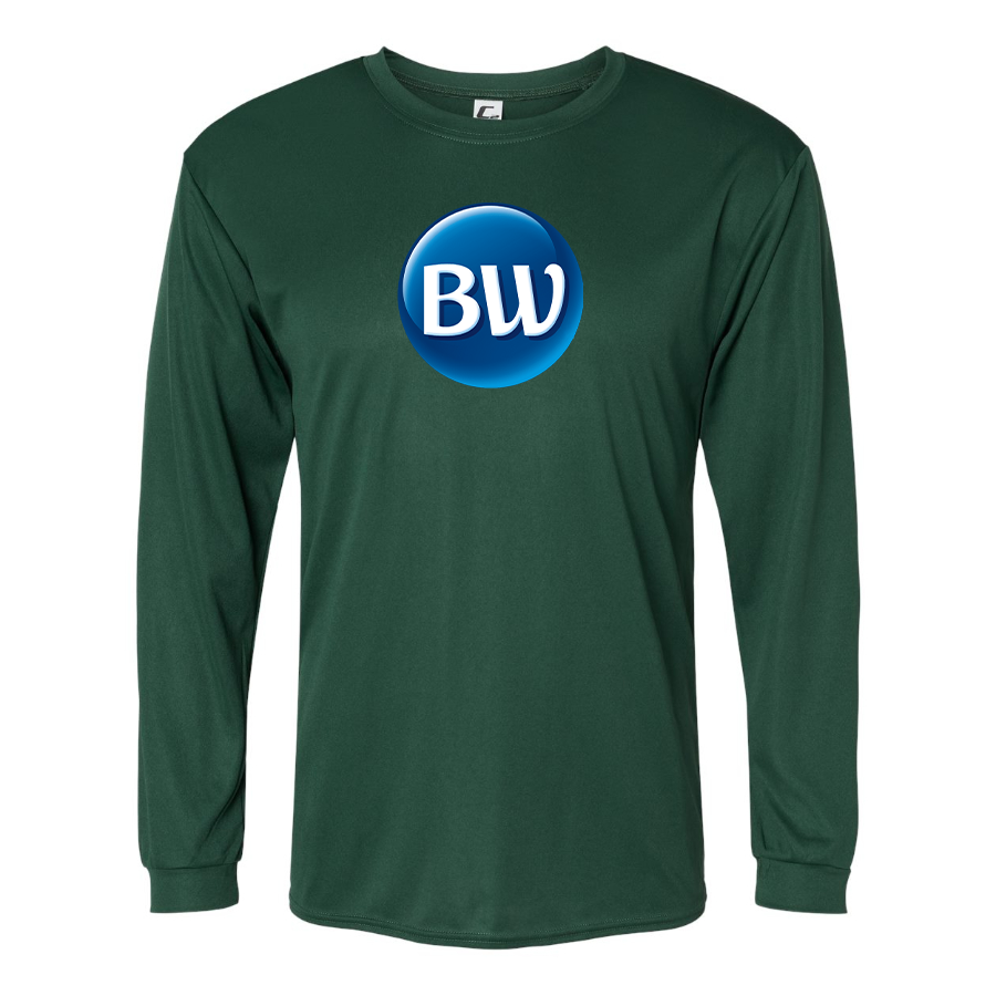 Men's Best Western  Polyester Long Sleeve T-Shirt