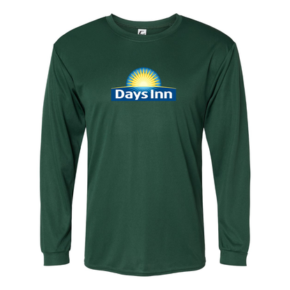 Men's Days Inn  Polyester Long Sleeve T-Shirt