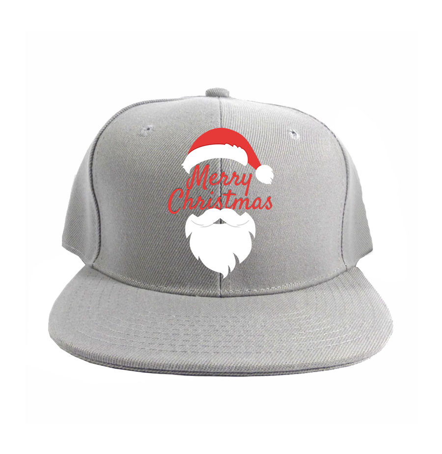 Merry Christmas Santa Claus Snapback Hat