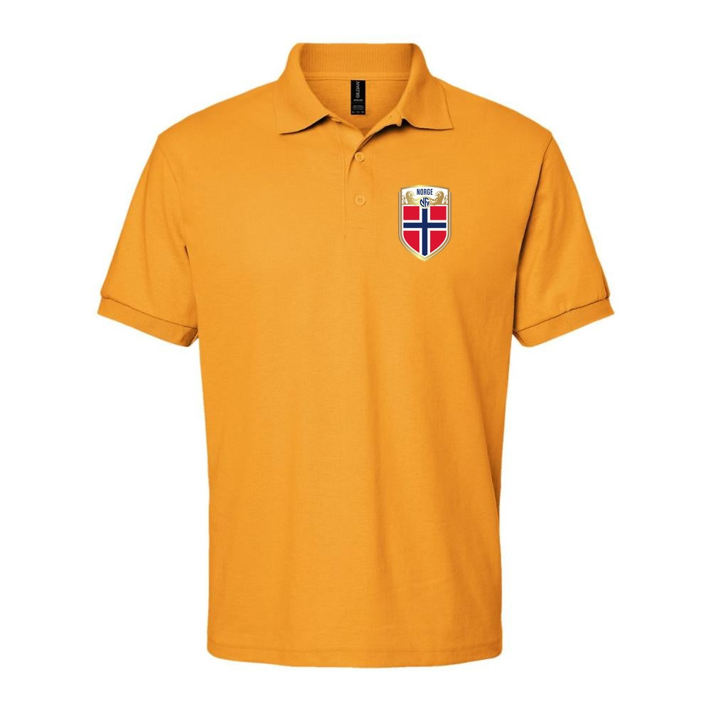 Men's Norway Soccer Dry Blend Polo