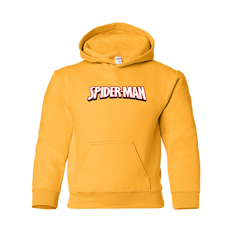 Youth's Spider Man Gildan Heavy Blend Hooded Sweatshirt