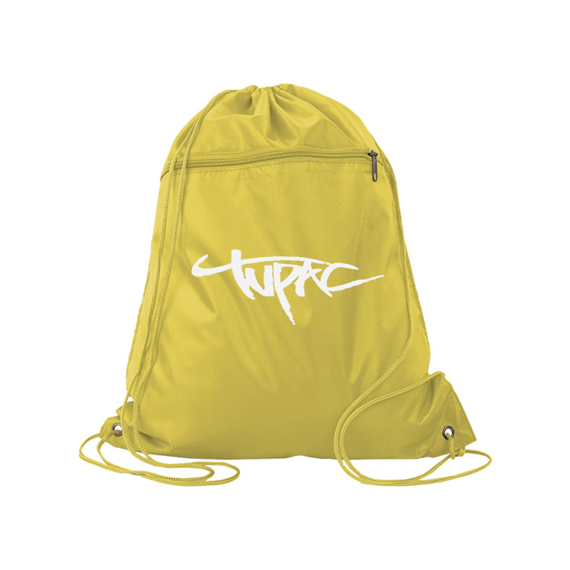 Tupac Q-Tees  Polyester Cinchpack