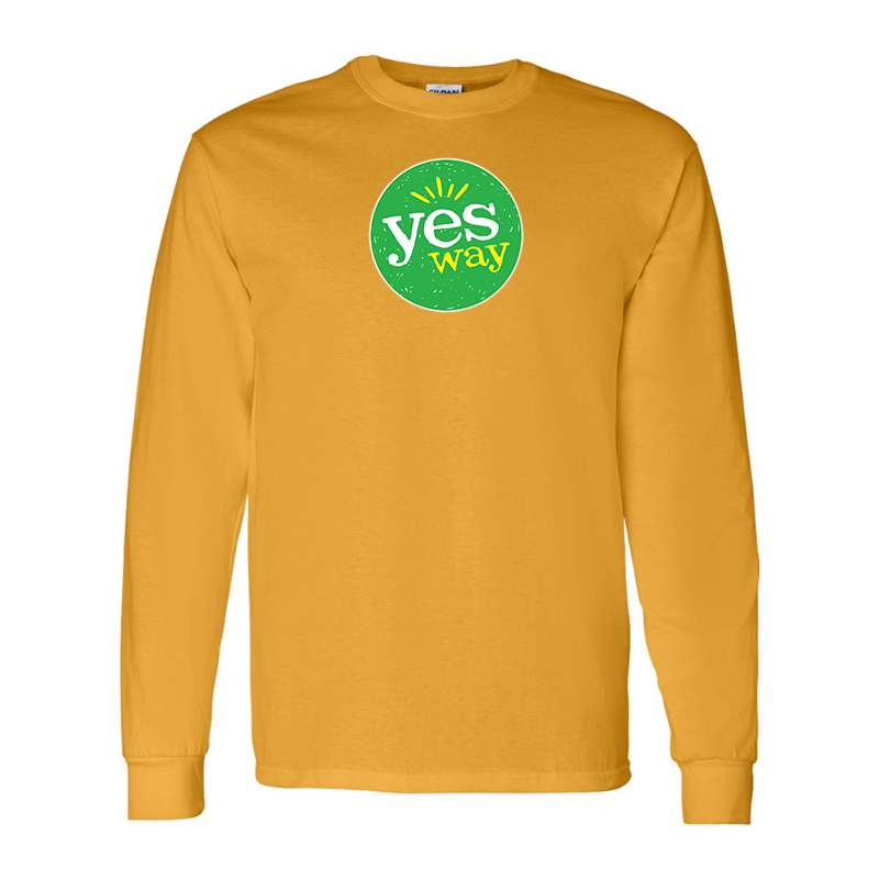 Men's Yes Way  Gildan Heavy Cotton Long Sleeve T-Shirt