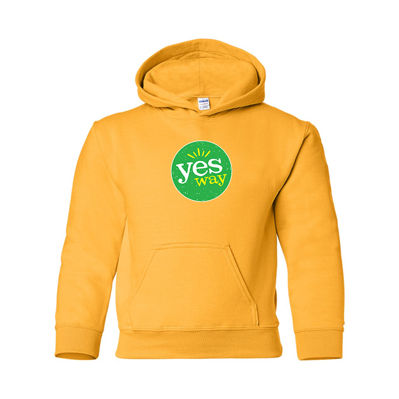 Youth's Yes Way  Gildan Heavy Blend Hooded Sweatshirt