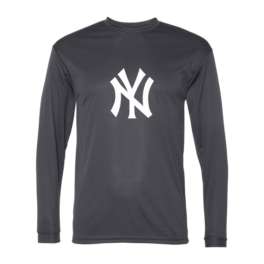 Men's New York NY Yankees Performance Long Sleeve T-Shirt