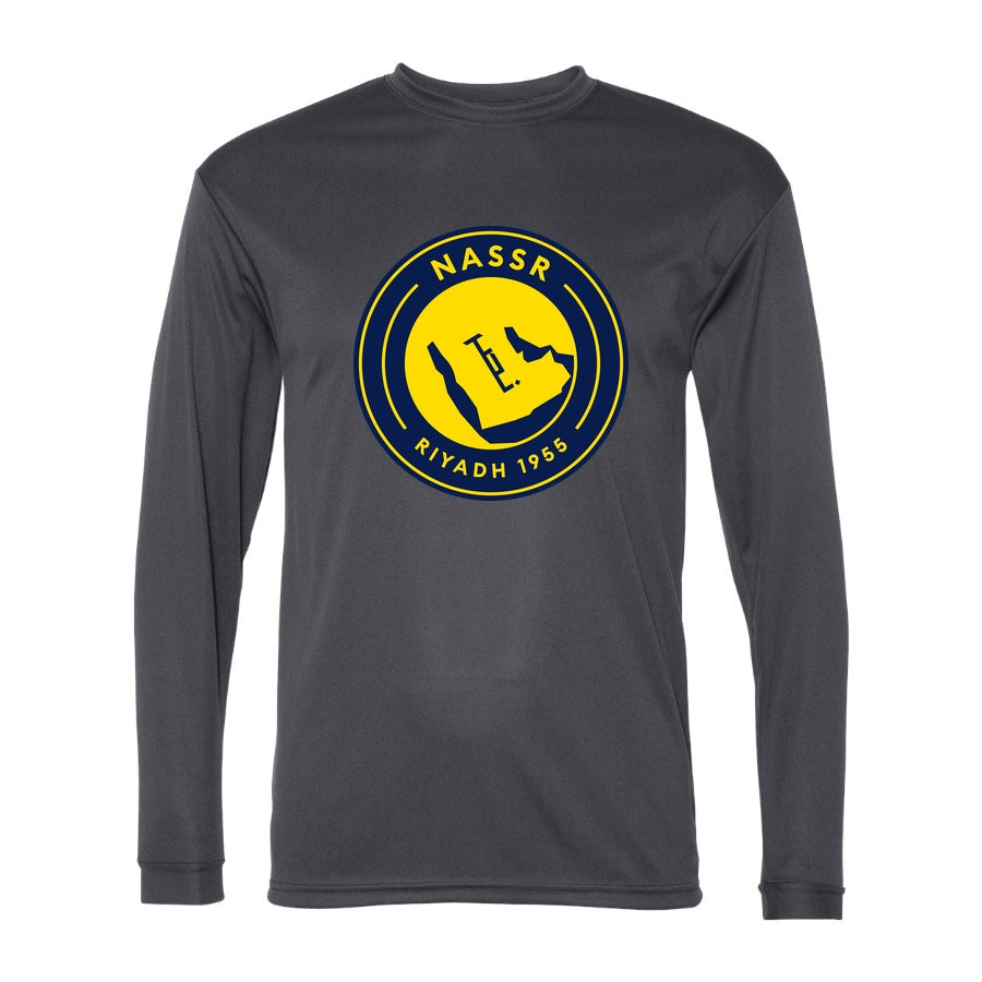 Men's Fifa Al-Nassr FC Polyester Long Sleeve T-Shirt