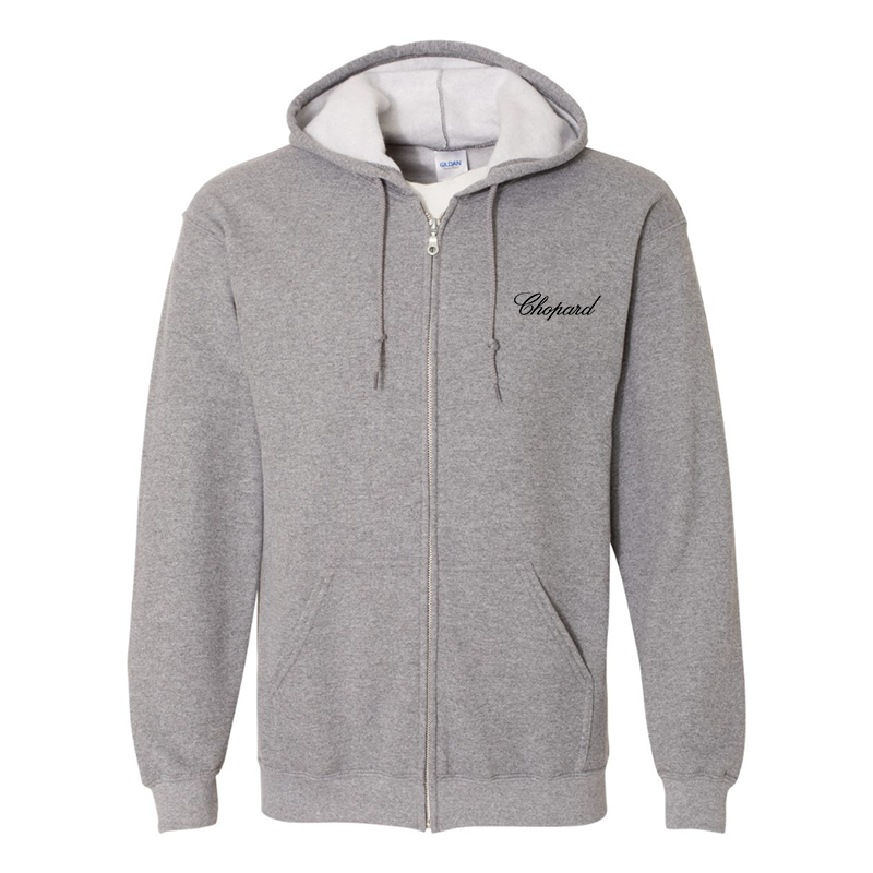 Men's Chopard  Gildan Heavy Blend Full-Zip Hooded Sweatshirt