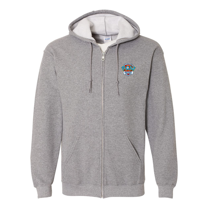 Men's Paw Patrol Gildan Heavy Blend Full-Zip Hooded Sweatshirt