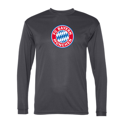 Men's FC Bayern Munich Polyester Long Sleeve T-Shirt