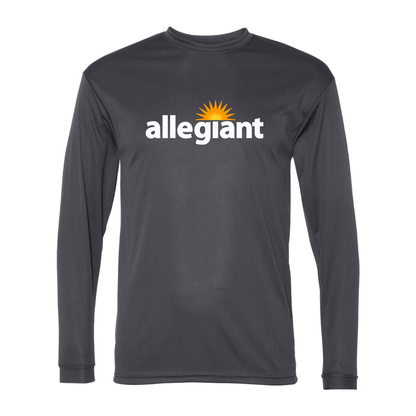 Men's Allegiant Air  Polyester Long Sleeve T-Shirt