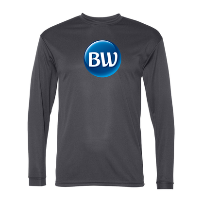 Men's Best Western  Polyester Long Sleeve T-Shirt