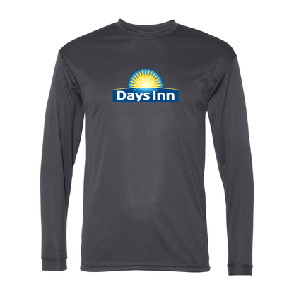 Men's Days Inn  Polyester Long Sleeve T-Shirt