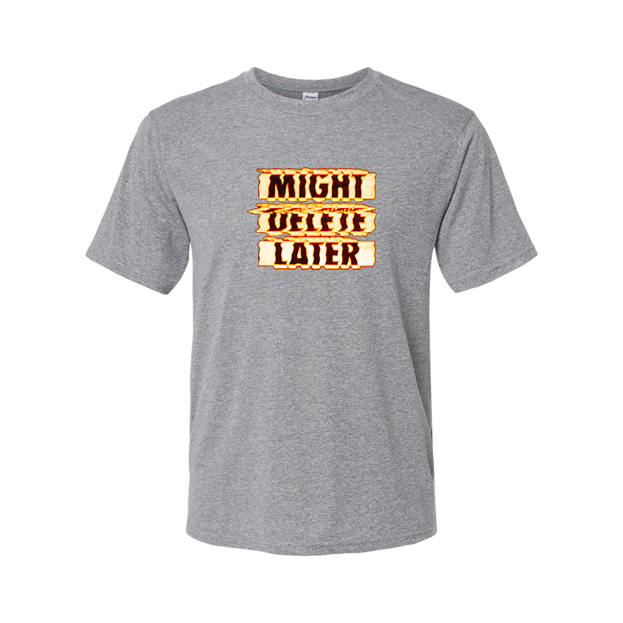 Men's Might Delete Later J Cole Performance T Shirt – Tee