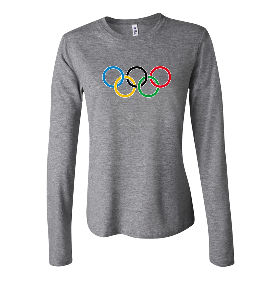 Women's Olympics Rings Long Sleeve T-Shirt