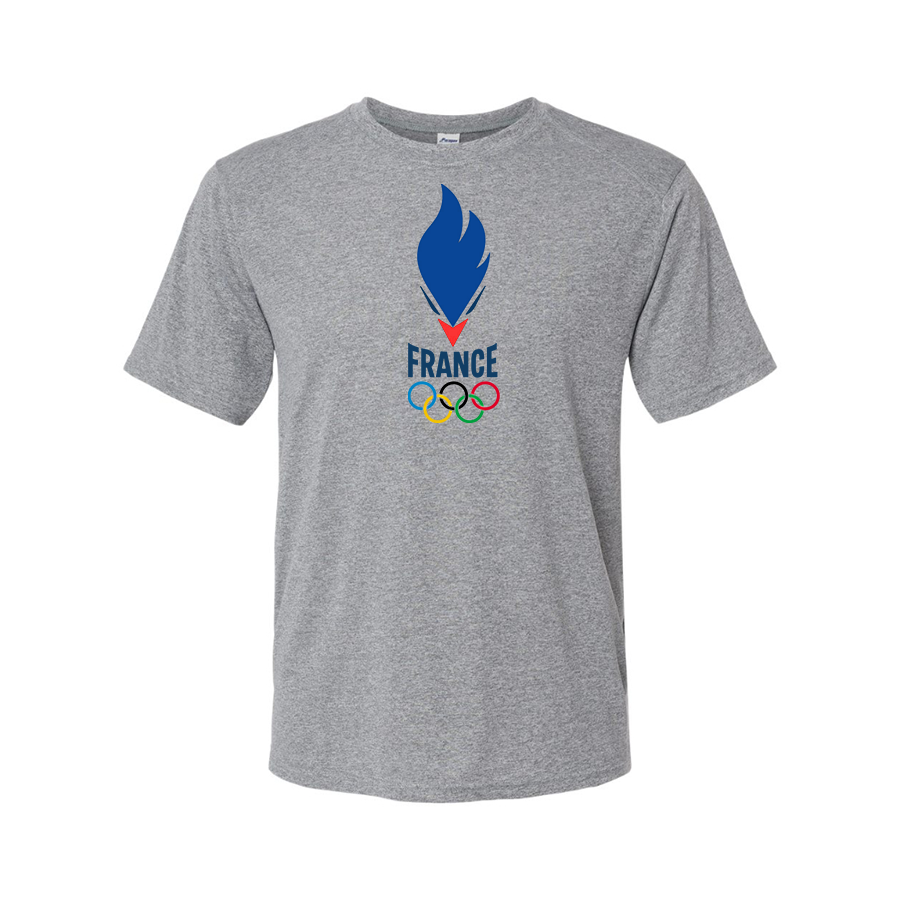 Youth France Olympia 2024 Performance T-Shirt