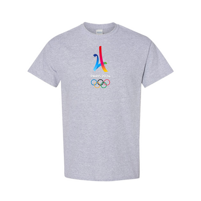 Men's Paris 2024 Olympics Cotton T-shirt