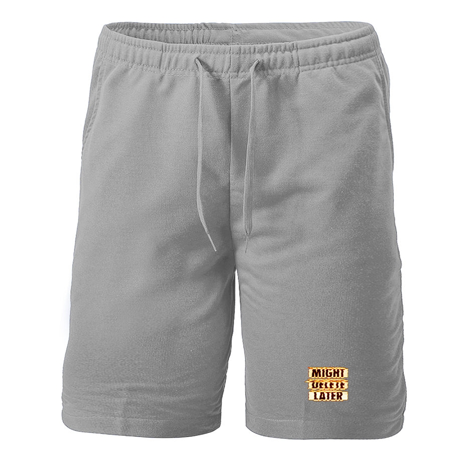 Men's Might Delete Later - J Cole Fleece Shorts