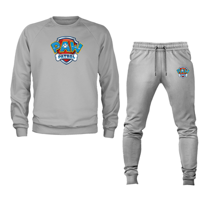 Men's Paw Patrol Crewneck Sweatshirt Joggers Set