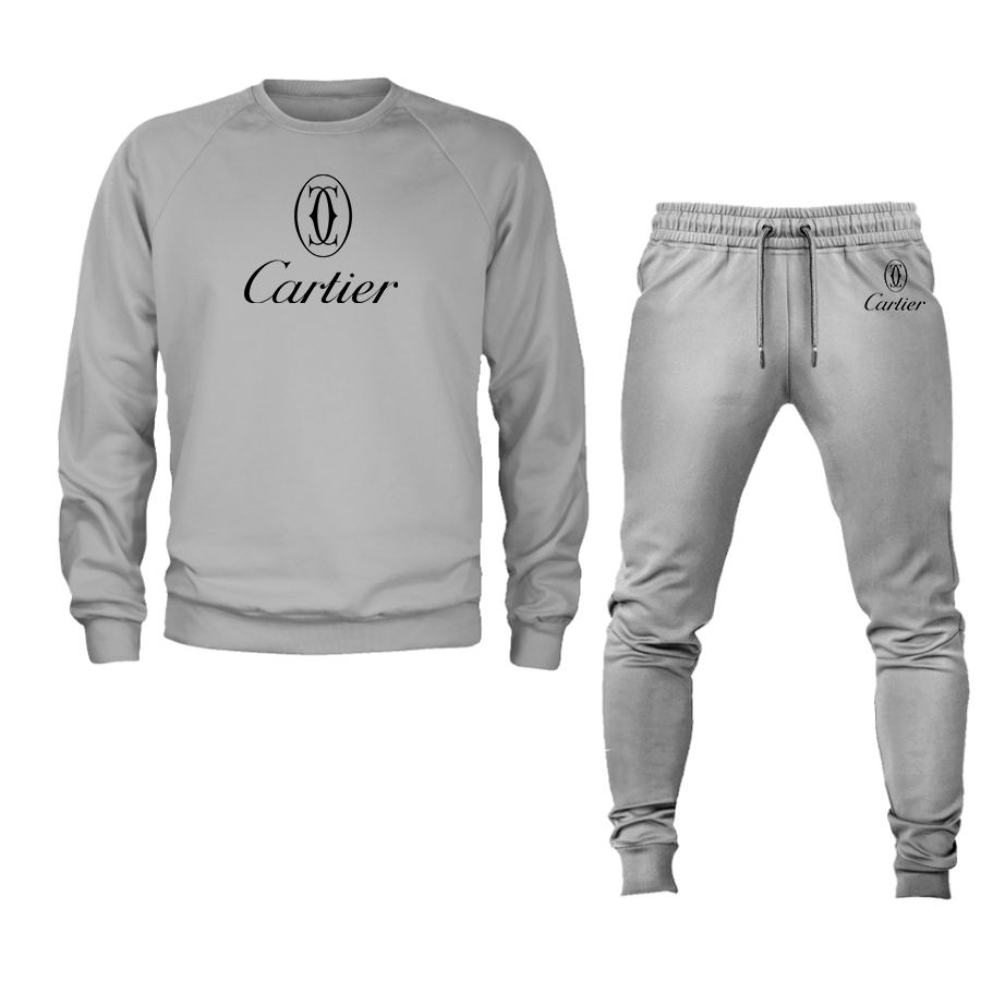 Unisex Cartier Jewellers And Watchmaker Crewneck Sweatshirt Joggers Suit