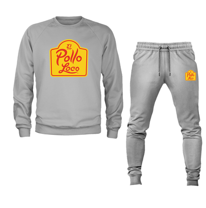 Men's El Pollo Loco Crewneck Sweatshirt Joggers Suit