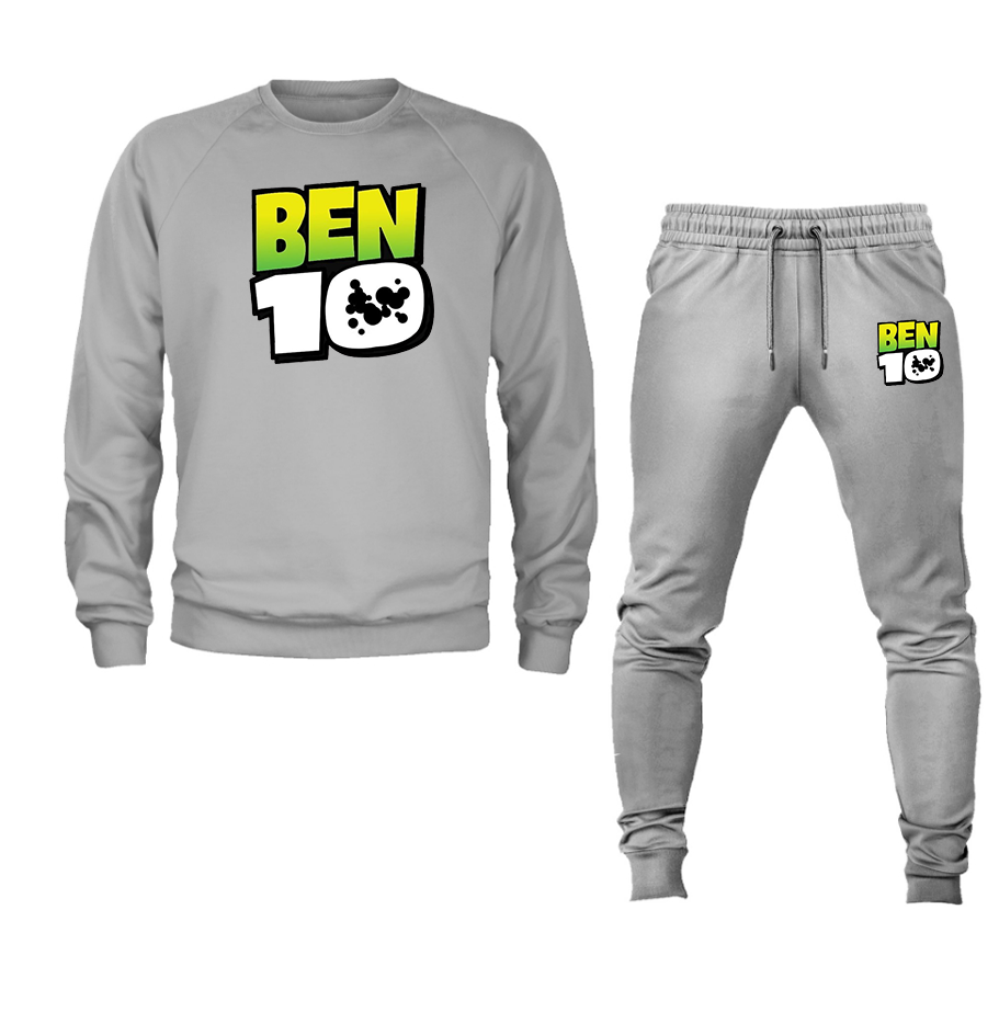 Men's Ben 10 Crewneck Sweatshirt Joggers Suit