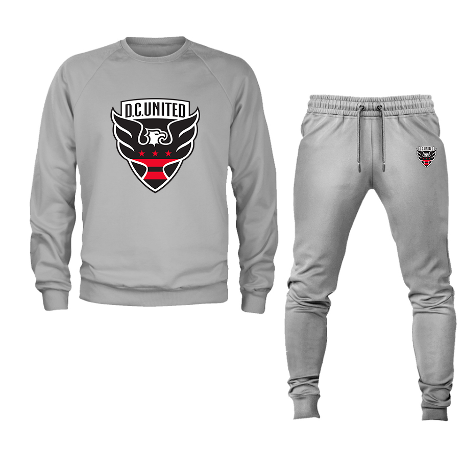 Men's D.C. United Crewneck Sweatshirt Joggers Suit