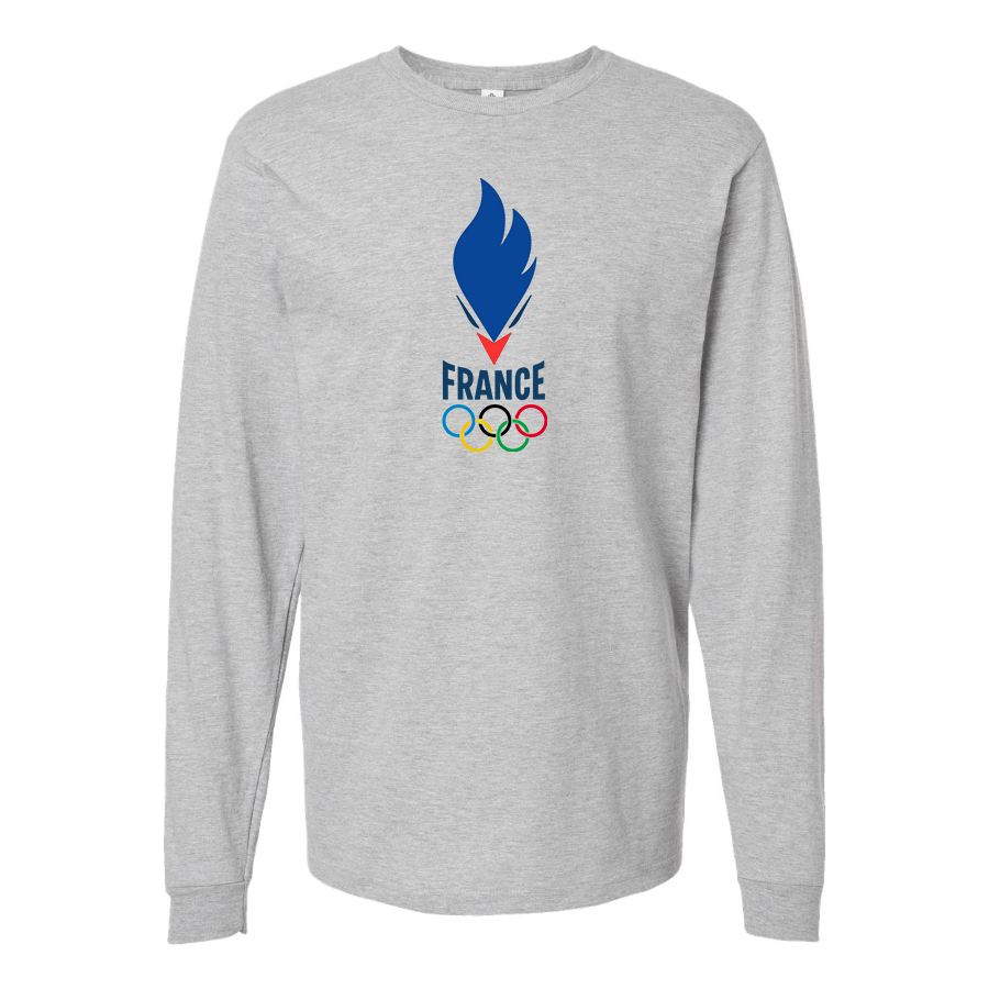 Youth France Olympia 2024 Long sleeves T-Shirt