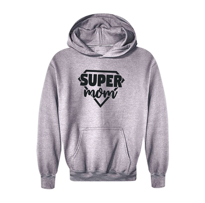 Youth's Super Mom Pullover Hoodie