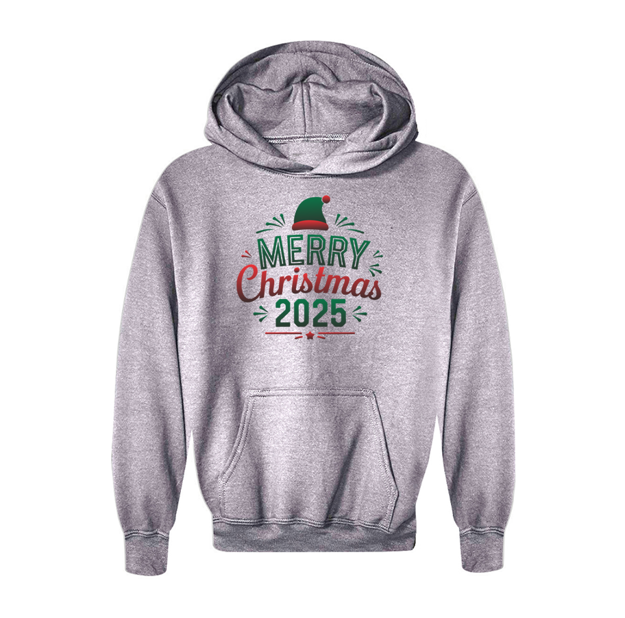 Youth's Merry Christmas 2025\ Pullover Hoodie