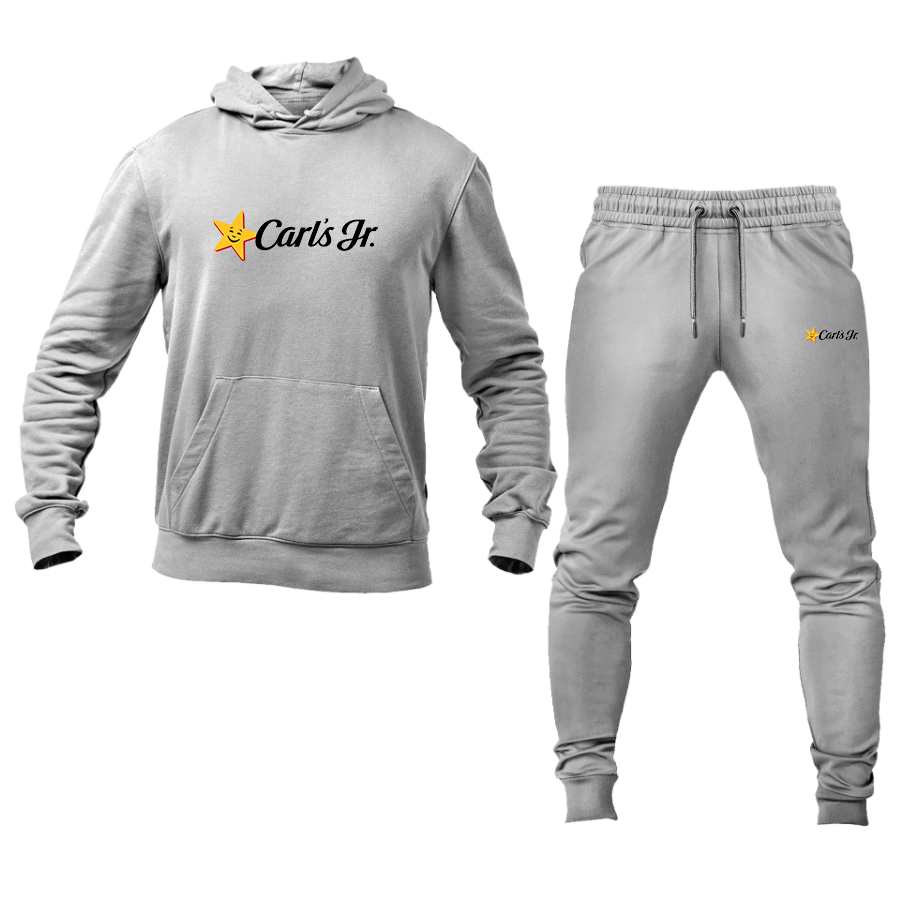 Men's Carl's Jr Hoodie and Joggers Set